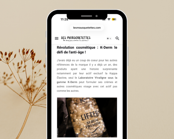 Blog – Les Mousquetettes à la découverte du Sérum Premium