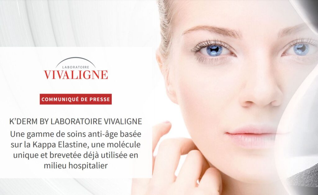 An anti-aging skincare range based on a unique and patented molecule: Kappa Elastin