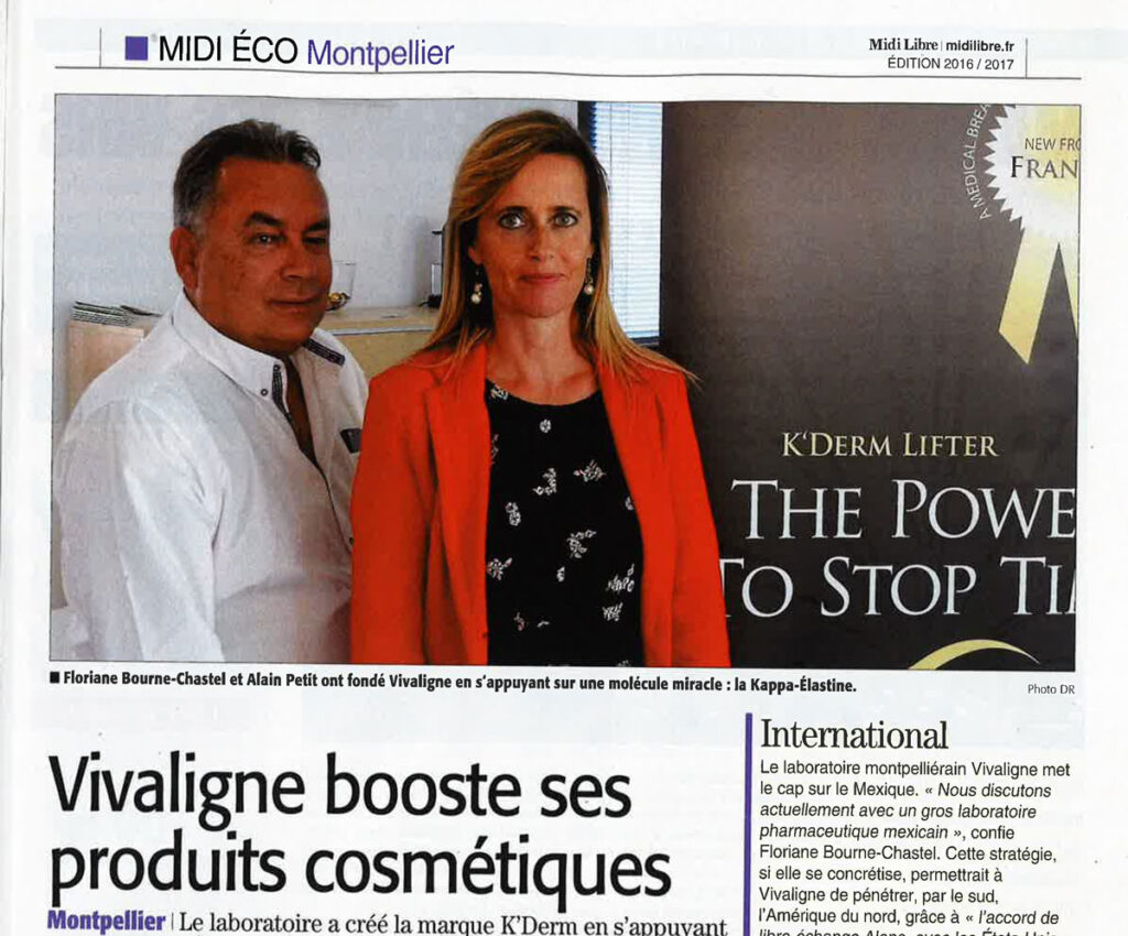 Press – Vivaligne boosts its cosmetic products