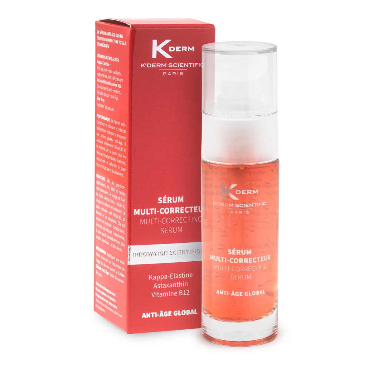 Sérum multi correcteur K'DERM Scientific Laboratoire VIVALIGNE